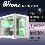PC Gaming HYDRA-57I5V4A - I5 14600KF | RTX5070Ti 16GB | 32GB | M.2 1TB