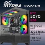 PC Gaming HYDRA-57R7V9 - R7 9700X | RTX5070 12GB | 32GB | M.2 1TB