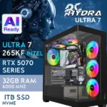PC Gaming HYDRA-57U7V2 - U7 265KF | RTX5070 12GB | 32GB | M.2 1TB