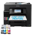 Impressora Multifunções Epson EcoTank ET-5855 Jato de tinta A4 Duplex ADF Wi-Fi/Ethernet Fax