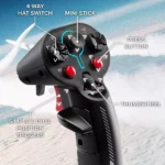 Joystick Thrustmaster SOL-R 4 H. E. A. R. T.  HOTAS PC