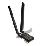 Placa de Rede PCIe TP-Link Archer TBE552E BE9300 WiFi 7 Tri-Band + Bluetooth 5.4