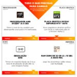 Portátil HP OMEN 17-db1005np 17.3" Full HD AMD Ryzen AI 9 365 16GB RTX 5060 Windows 11 Home - Image 4