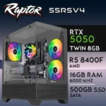 PC Gaming RAPTOR-55R5V4 - R5 8400F | RTX5050 8GB | 16GB | SSD 500GB