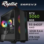 PC Gaming RAPTOR-56R5V3 - R5 8400F | RTX5060 8GB | 32GB | M.2 1TB