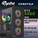 PC Gaming RAPTOR-56R5V6A - R5 5600X | RTX5060 8GB | 16GB | SSD 1TB