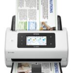 Scanner Epson DS-800WN Scanner com alimentação por folhas Duplex Wi-Fi/Ethernet