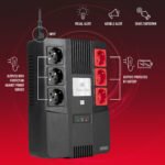 UPS NGS Off-line Fortress Bunker 600VA 360W 6 Tomadas de Proteção - Image 2