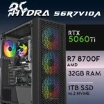 PC Gaming HYDRA-56R7V10A - R7 8700F | RTX5060Ti 16GB | 32GB | M.2 1TB