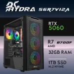 PC Gaming HYDRA-56R7V12A - R7 8700F | RTX5060 8GB | 32GB | M.2 1TB