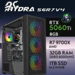 PC Gaming HYDRA-56R7V4 - R7 9700X | RTX5060Ti 8GB | 32GB | M.2 1TB
