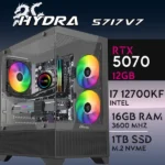 PC Gaming HYDRA-57I7V7 - I7 12700KF | RTX5070 12GB | 16GB | M.2 1TB