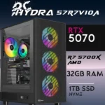PC Gaming HYDRA-57R7V10A - R7 5700X | RTX5070 12GB | 32GB | M.2 1TB