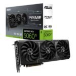 Placa Gráfica Asus NVIDIA GeForce RTX 5060 Ti Blackwell Prime OC 8GB GDDR7 DLSS4
