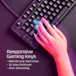 Teclado HyperX Eve 1800 Compact Gaming RGB PT Preto - Image 3