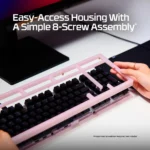 Teclado HyperX Origins 2 1800 Gaming RGB PT Red Linear Switches - Image 2