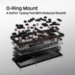 Teclado HyperX Origins 2 1800 Gaming RGB PT Red Linear Switches - Image 5