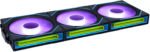 Ventoinha Lian Li UNI FAN SL120 Infinity Wireless RGB Reverse Blade PWM Preto 120mm (Pack 3) - Image 2