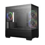 Caixa Micro-ATX Deepcool CG380 3F ARGB Vidro Temperado Preta - Image 2