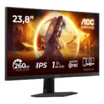 Monitor AOC Gaming 24G4ZRE Fast IPS W-LED 23.8" FHD 16:9 240Hz (OC 260Hz) VESA Adaptive Sync / G-Sync Compatible - Image 2