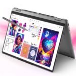 Portátil Lenovo Yoga 7 OLED 14IPH11-806 Aura Copilot+ PC 14" Touch Ultra 7 32GB SSD 1TB Intel Graphics W11 Home Cinza (Sem Carregador) + Pen - Image 4