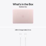 Portátil Apple MacBook Neo 13" A18 Pro CPU 6-Core GPU 5-Core 8GB RAM SSD 256GB Rosado (Sem Carregador) - Image 5