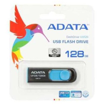Flash Memory 128GB Usb3.2 ADATA Uv128 Black/blue
