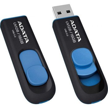 Flash Memory 256GB Usb3.2 GEN1 5GBPS ADATA Uv128 Black/blue