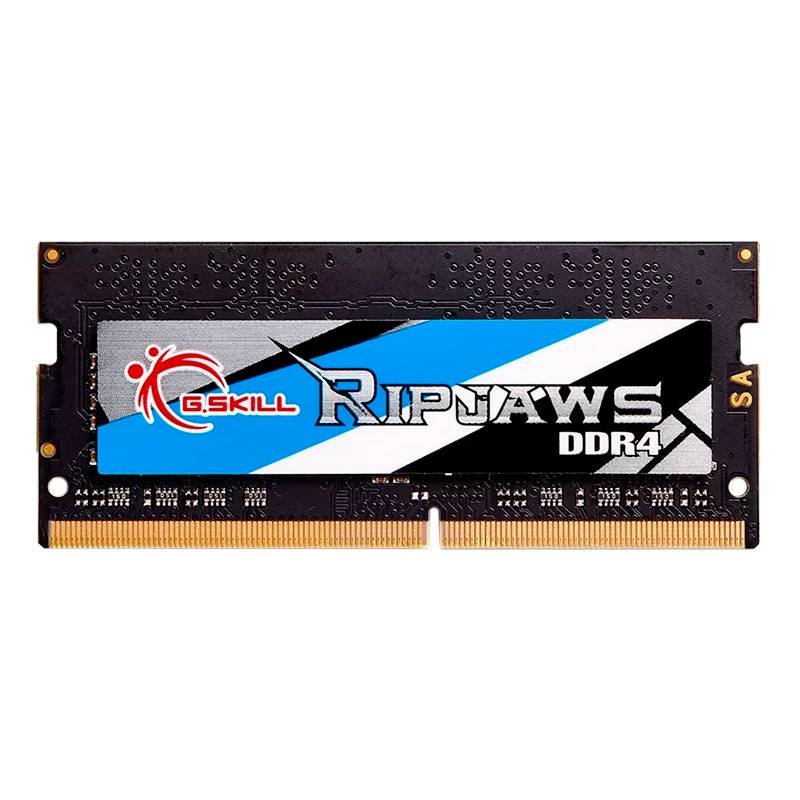 Memória RAM SO-DIMM G.SKILL Ripjaws 16GB (1x16GB) DDR4-3200MHz CL22 (22-22-22) 1.20V Preta