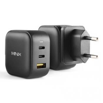 Alimentador Minix Neo P1 65W, 2X USB C PD + 1 USB A QC