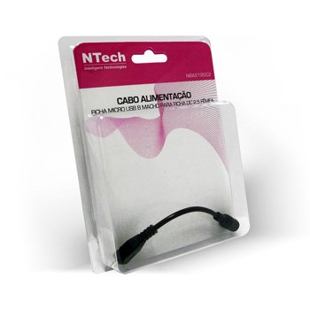 Cabo Alimentacao 0.2M Micro USB B Dc 2.5 X 0.7MM