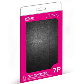 Capa Em Pele Sintetica Para Tablet Rx3dc E Rx3dc3g
