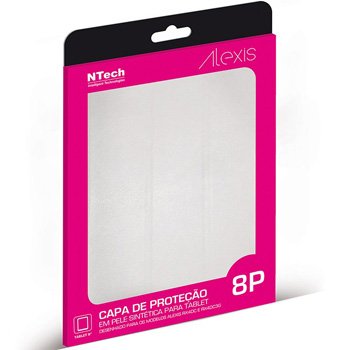 Capa Em Pele Sintetica Para Tablet Rx4dc E Rx4dc3g