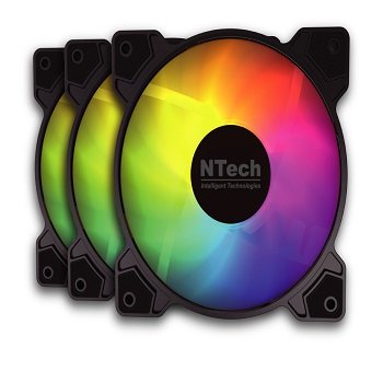 Slayer Kit 3X 120 Fan ARGB Aura Sync Pass-throug Reverse