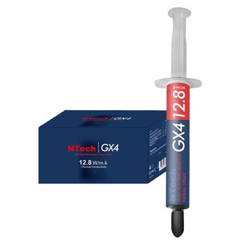 Pasta Termica Ntech Gx4 4G 12.8W/m-K - Caixa De 10 Unidades (oferta De + 5)