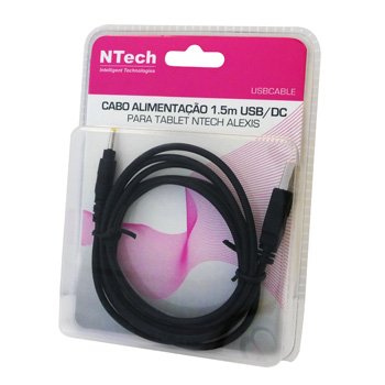 Cabo Alimentacao USB/DC 1.5M P/tablets Ntech Alexis