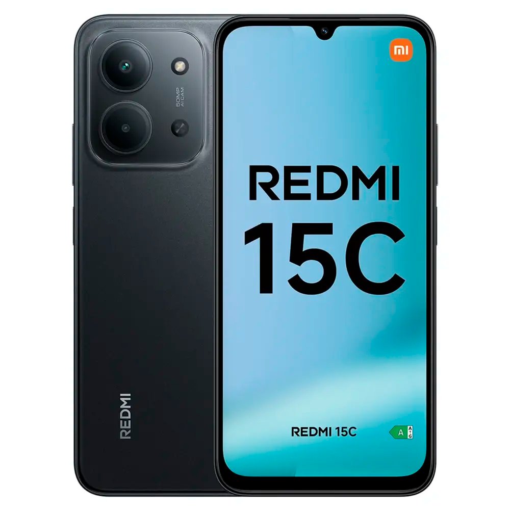 Smartphone Xiaomi Redmi 15C 5G 6.9 4GB/128GB Dual SIM Midnight 6.9'' HD Octa-core (2x2.4 GHz 4GB 128GB Mali-G57 MC2