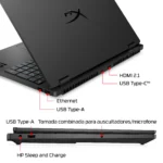 Portátil HP HyperX OMEN 15-gb0013npx 15.3" 2K 165Hz 16GB DDR5 512GB SSD (AMD Ryzen 5 240, RTX 5050) FreeDOS - Image 6