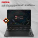 Portátil HP HyperX OMEN 15-gb0013npx 15.3" 2K 165Hz 16GB DDR5 512GB SSD (AMD Ryzen 5 240, RTX 5050) FreeDOS - Image 7