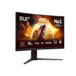 Monitor AOC G4 C32G4Z 31,5" FullHD 260Hz VA Curvo HDR10 Altura Ajustável - Image 2