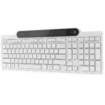 Teclado Lenovo 800 Auto-Carregável Bluetooth PT Branco - Image 2