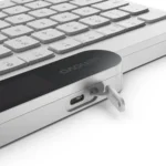 Teclado Lenovo 800 Auto-Carregável Bluetooth PT Branco - Image 5