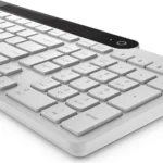 Teclado Lenovo 800 Auto-Carregável Bluetooth PT Branco - Image 6