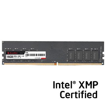 Memória RAM BlueRay 16GB (1x16GB) DDR4 3200 Cl22