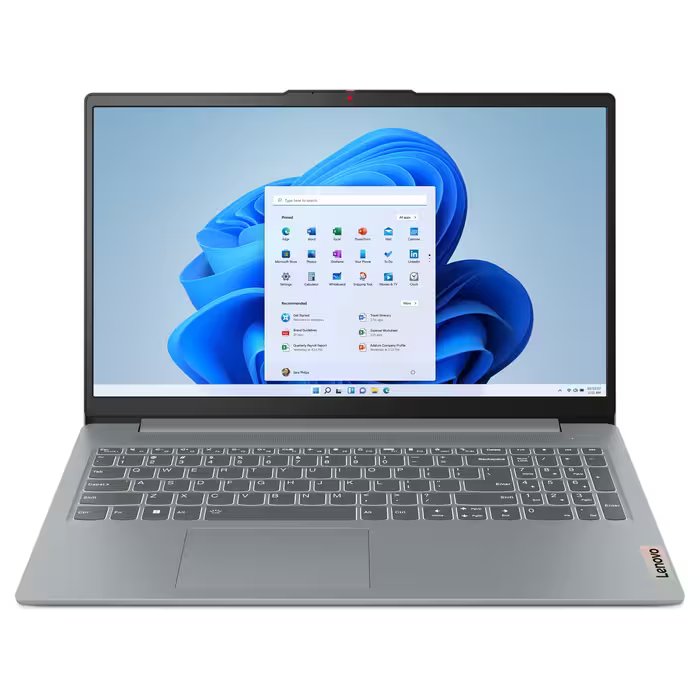 Portátil Lenovo IdeaPad Slim 3 15ABR8-548 15.6" Full HD Ryzen 7 5825U 16GB 512GB SSD AMD Radeon Graphics Cinza Sem SO (S/ Carregador)