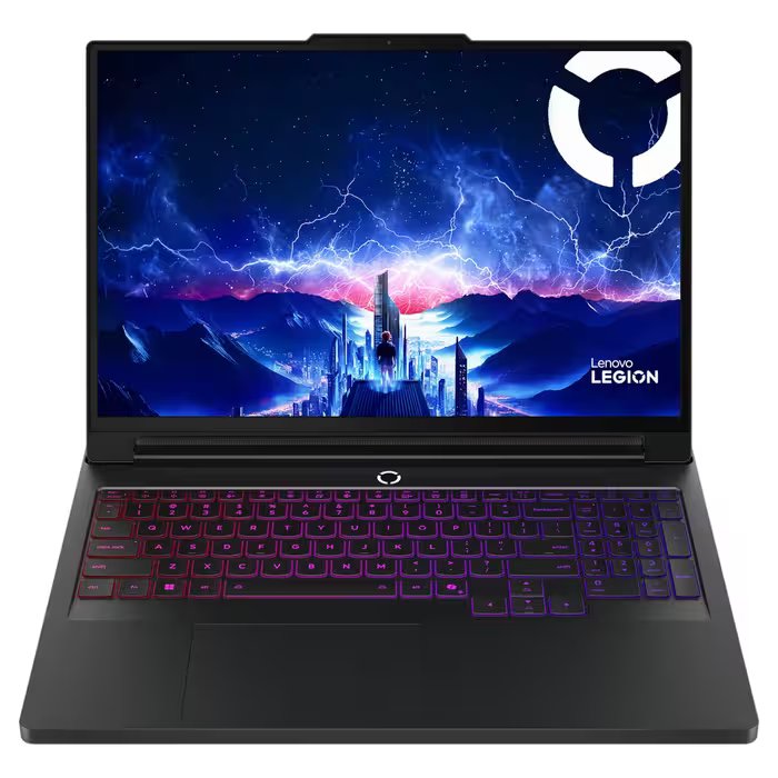 Portátil Lenovo Legion Pro 7 16IAX10H-683 16" OLED Ultra 9 275HX 64GB 1TB SSD RTX 5080 Preto Sem SO