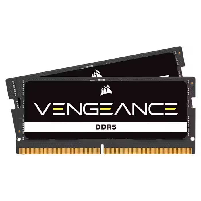SODimm DDR5 Pack 2x 16GB (32GB) Corsair CL40 4800Mhz Vengeance Preta
