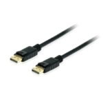 Cabo DisplayPort 1.4 Equip 119251 M/M 8K 60Hz 2m Preto