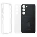Porta-cartões Samsung Frame Case preto para Galaxy S23 - Image 2