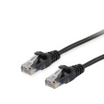 Cabo de Rede RJ45 Equip Cat.6 UTP Preto 10M